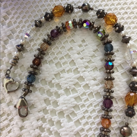 BUNDLE OF 2 MULTI COLOR BEADED BRACELETS - Picture 1 of 4